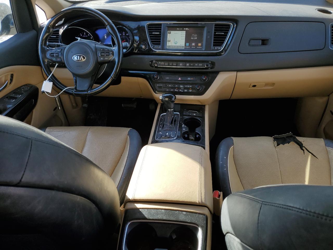 2015 Kia Sedona Sxl VIN: KNDME5C19F6028602 Lot: 91989245