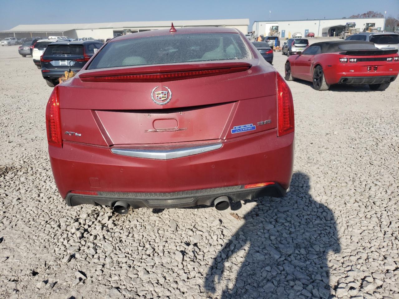 2013 Cadillac Ats Luxury VIN: 1G6AB5R35D0107448 Lot: 93273165