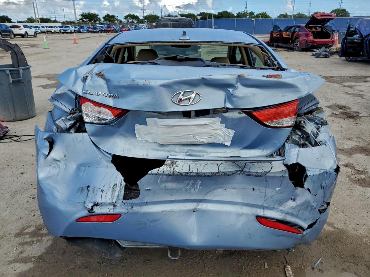 2013 Hyundai Elantra Gls VIN: KMHDH4AE7DU662776 Lot: 94129105