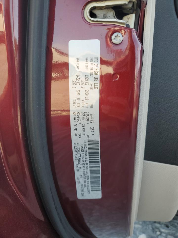 2018 Chrysler Pacifica Touring L VIN: 2C4RC1BG3JR260625 Lot: 91812335