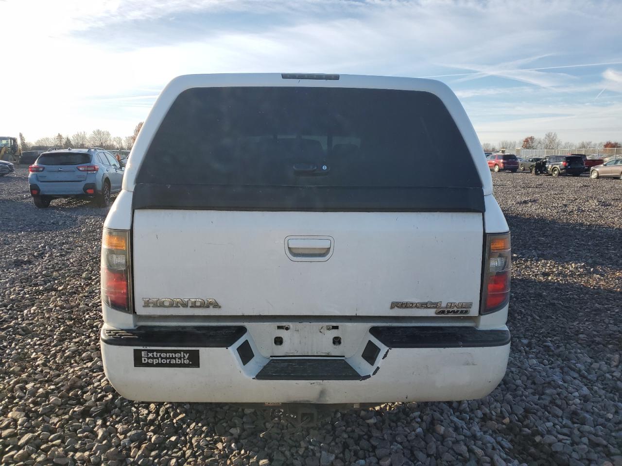 2008 Honda Ridgeline Rtl VIN: 2HJYK16508H538383 Lot: 92379255