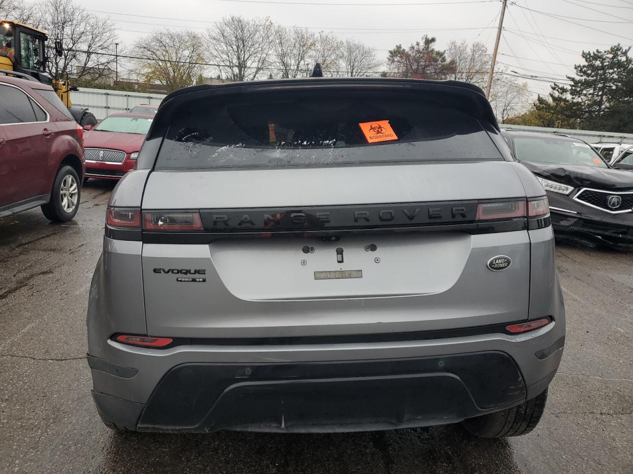 2020 Land Rover Range Rover Evoque Se VIN: SALZP2FX2LH119797 Lot: 92102705