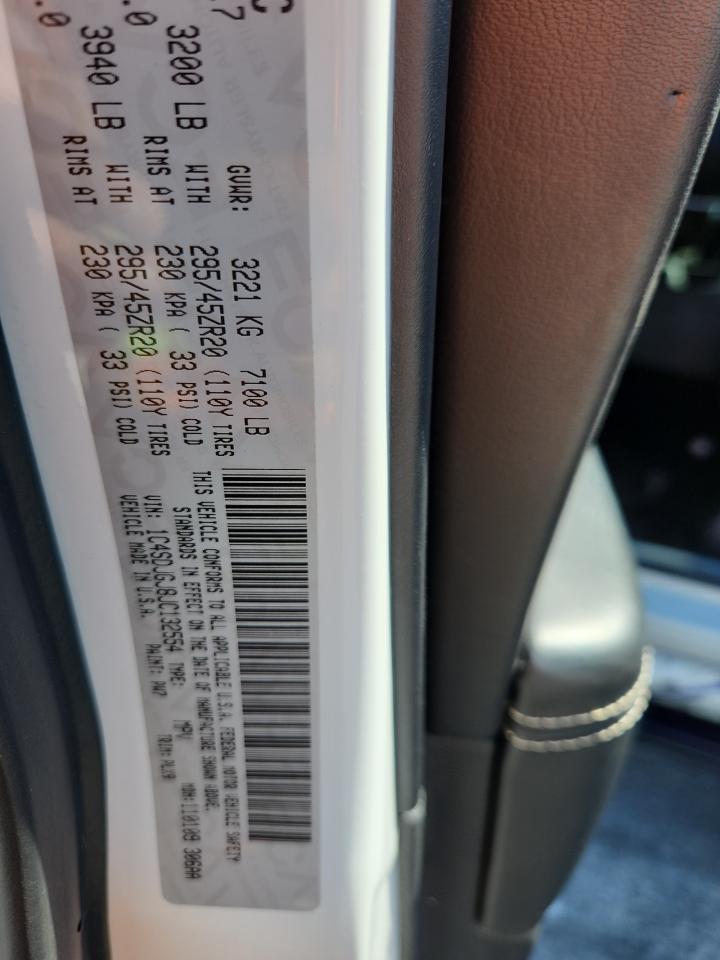 2018 Dodge Durango Srt VIN: 1C4SDJGJ8JC132554 Lot: 91739285