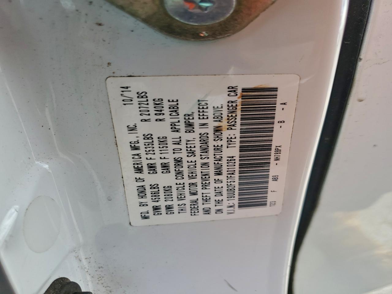 2015 Acura Tlx Tech VIN: 19UUB2F57FA010264 Lot: 93665195