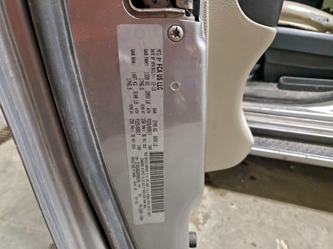 2019 Dodge Grand Caravan Se VIN: 2C4RDGBG2KR803366 Lot: 93731885