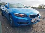 2017 BMW 2 SERIES 218D SPORT 2DR STEP AUTO [NAV] for sale at Copart WOLVERHAMPTON