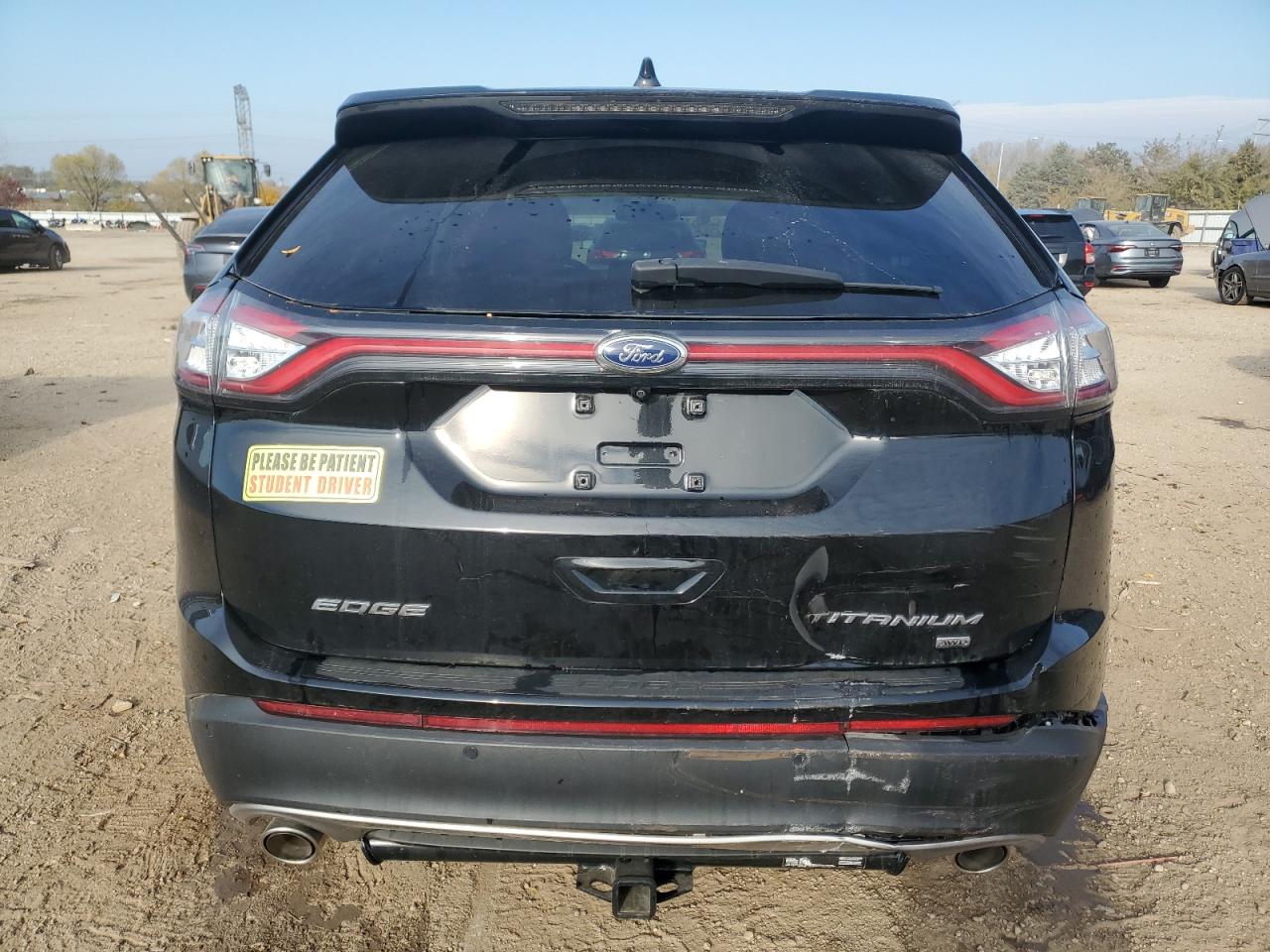 2017 Ford Edge Titanium VIN: 2FMPK4K87HBB42175 Lot: 91359425