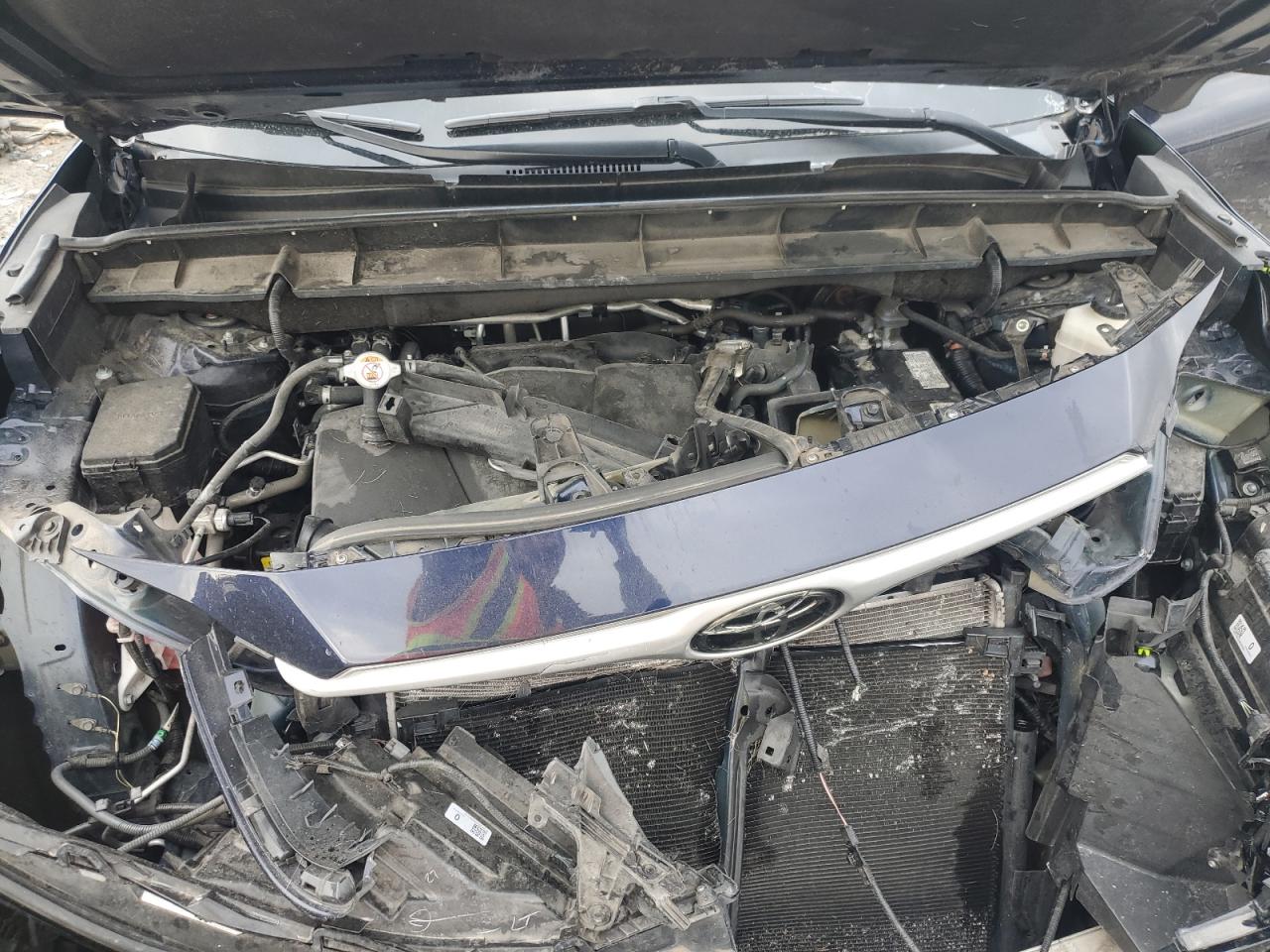 2021 Toyota Highlander Xle VIN: 5TDGZRAH6MS053592 Lot: 93551845