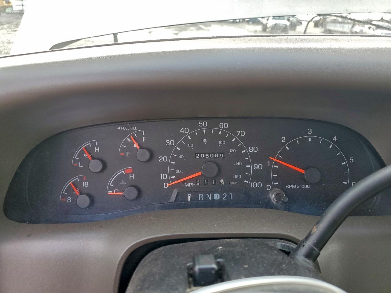 2001 Ford F250 Super Duty VIN: 1FTNX21L51ED74212 Lot: 94093785