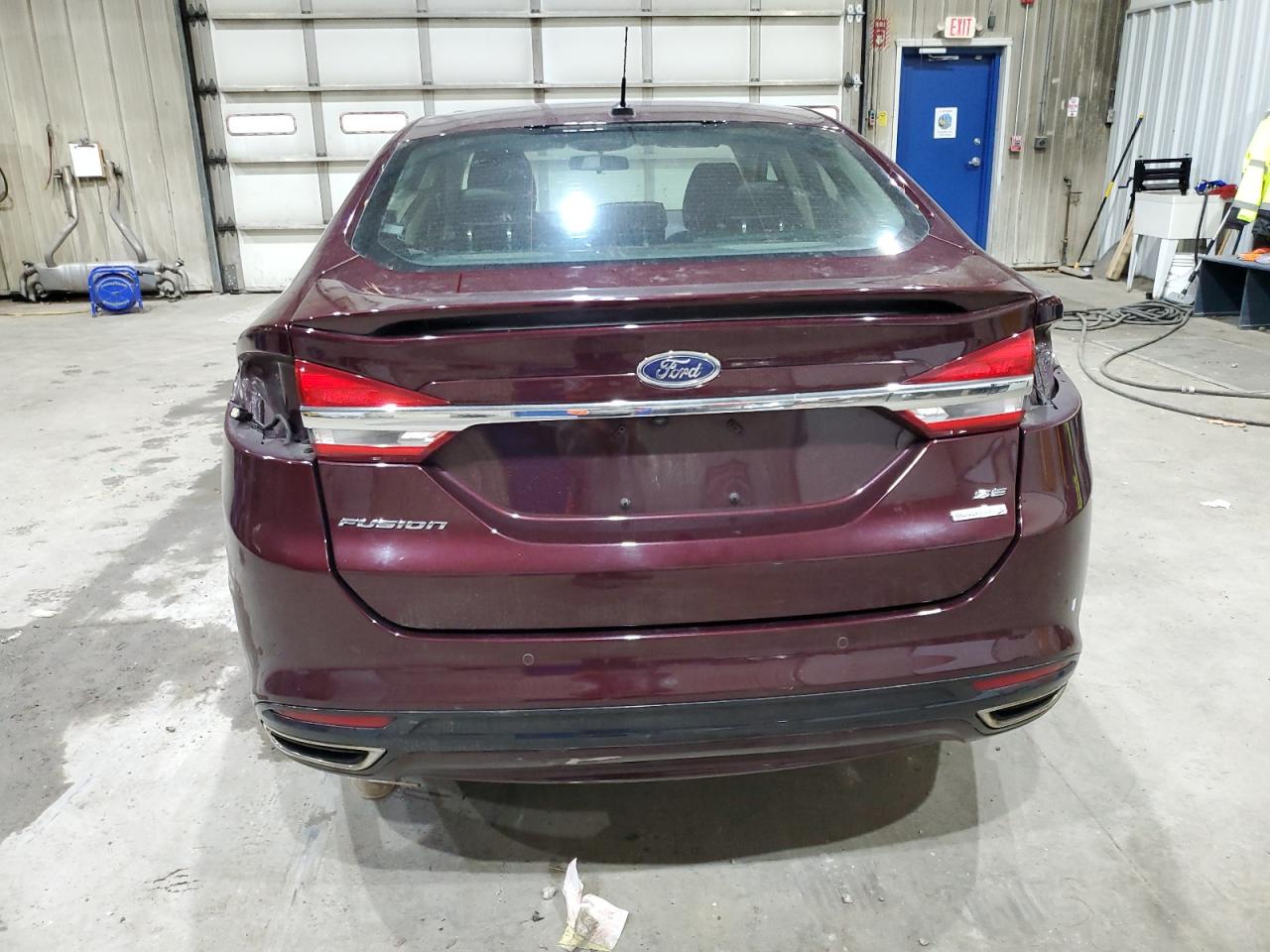 2017 Ford Fusion Se VIN: 3FA6P0H93HR390117 Lot: 93294445