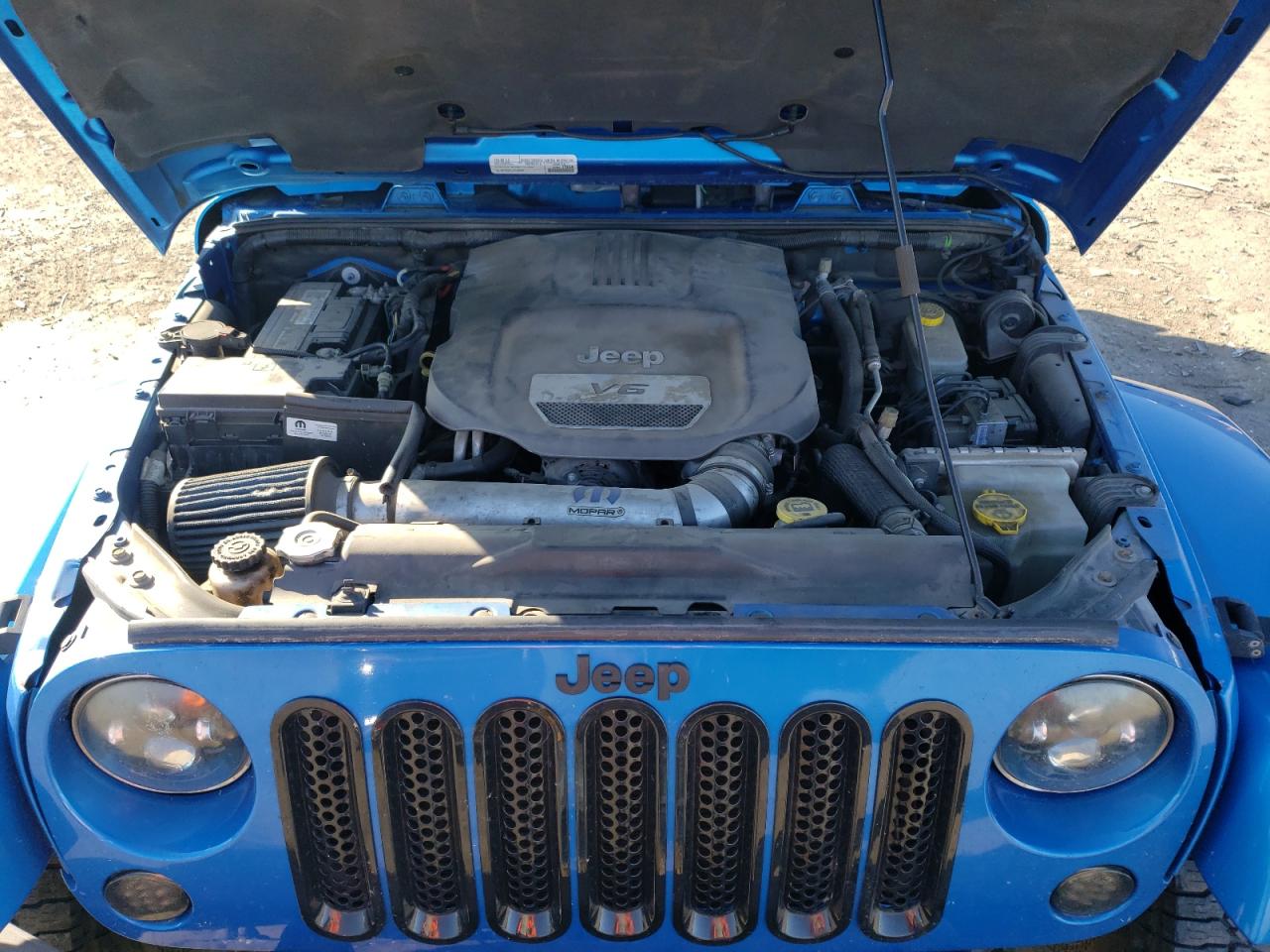 2015 Jeep Wrangler Unlimited Sahara VIN: 1C4HJWEG1FL686677 Lot: 91868755