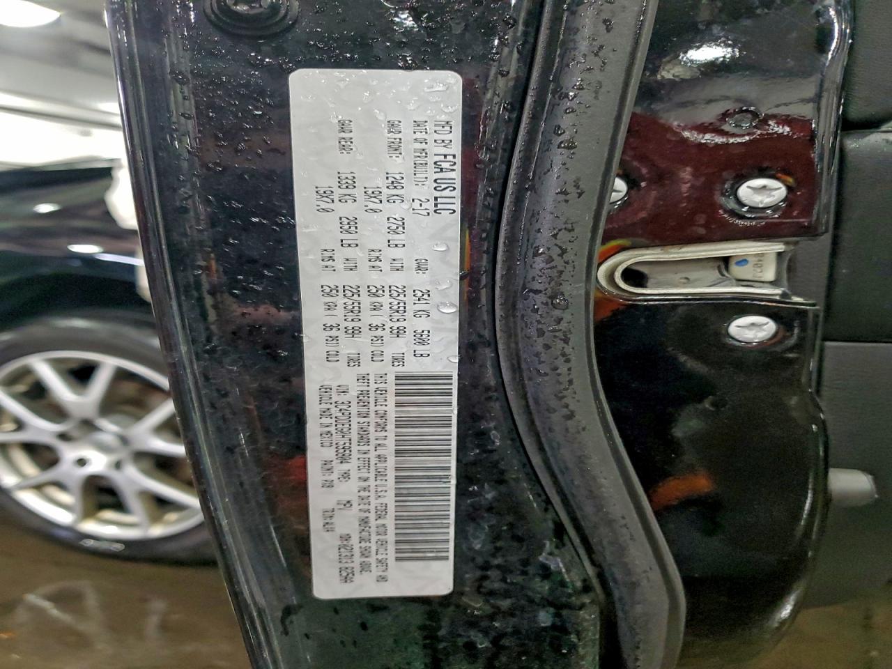 2017 Dodge Journey Gt VIN: 3C4PDDEG0HT595804 Lot: 93630165