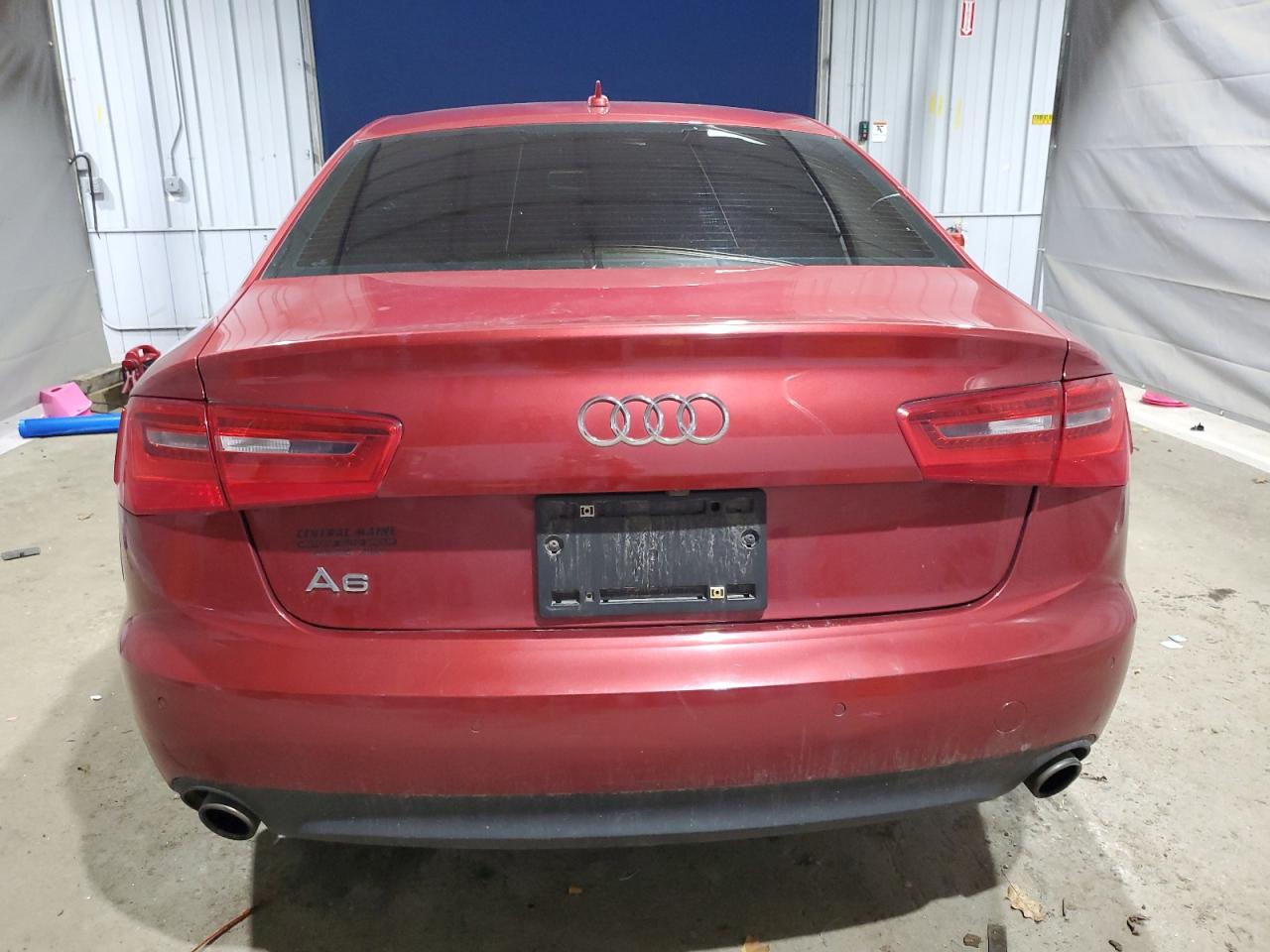 2013 Audi A6 Premium Plus VIN: WAUGFAFC7DN133302 Lot: 92924915