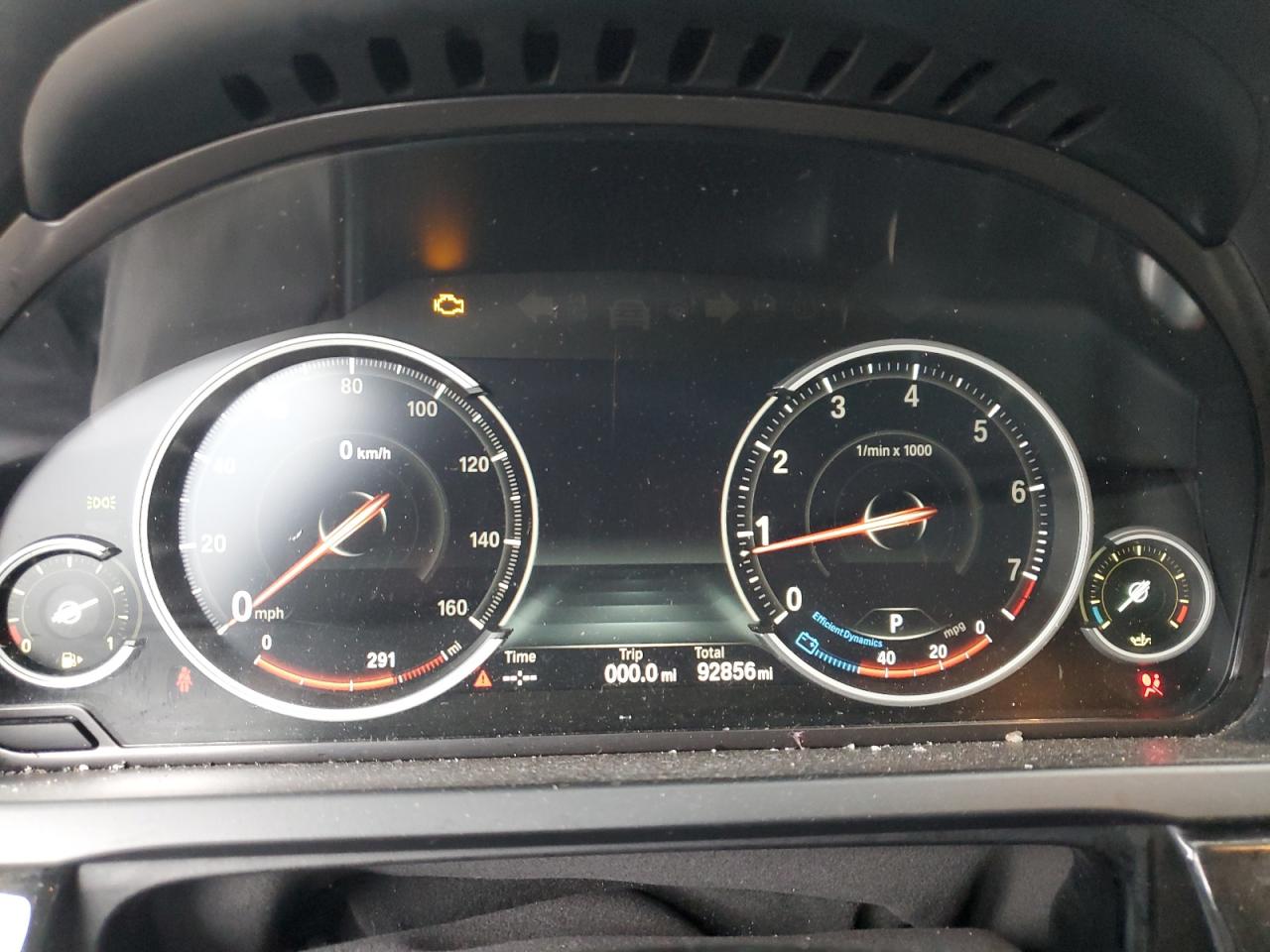 2014 BMW 750 I VIN: WBAYA8C58ED228363 Lot: 92612895