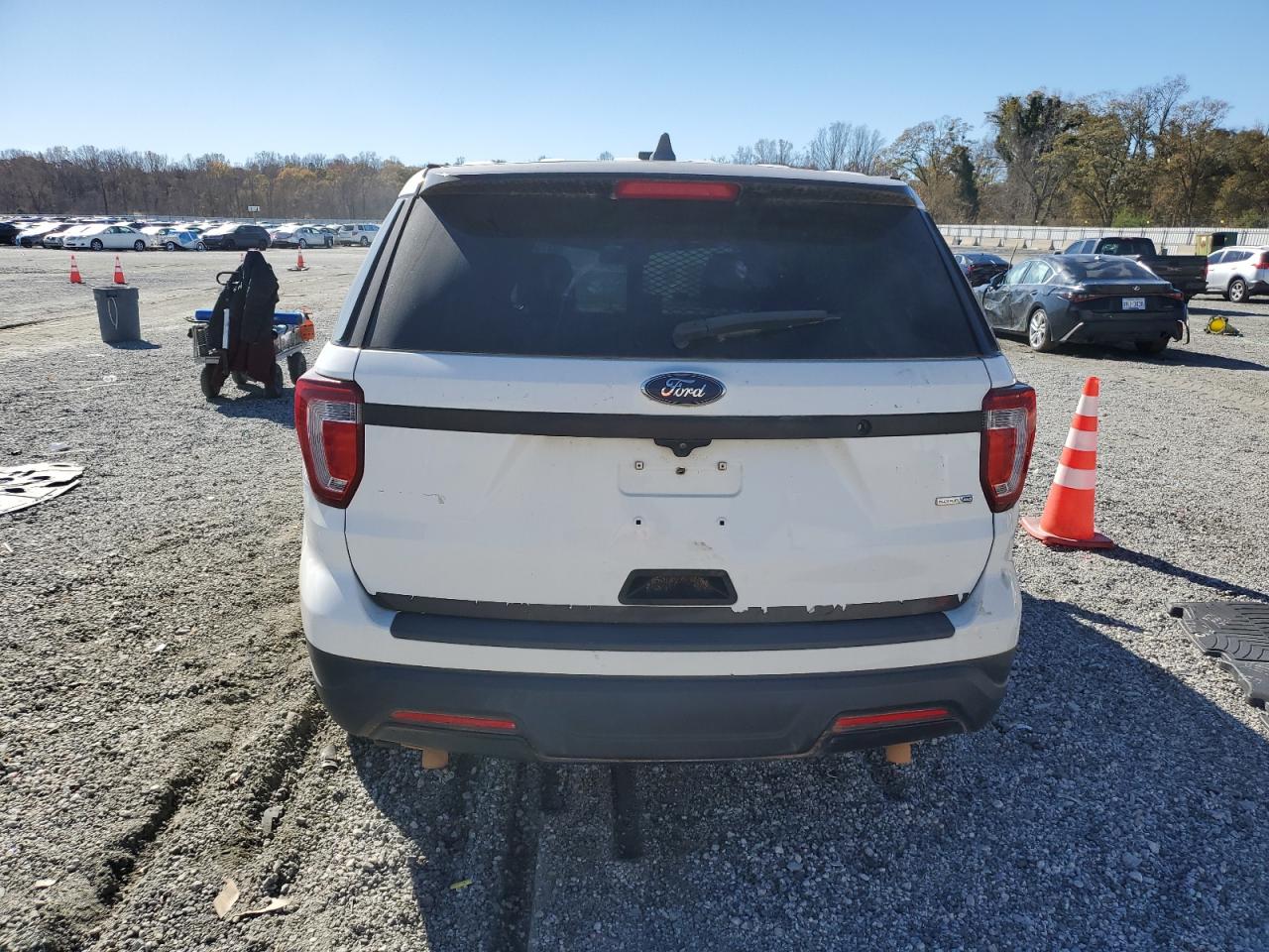 2019 Ford Explorer Police Interceptor VIN: 1FM5K8AR8KGA62392 Lot: 93108745