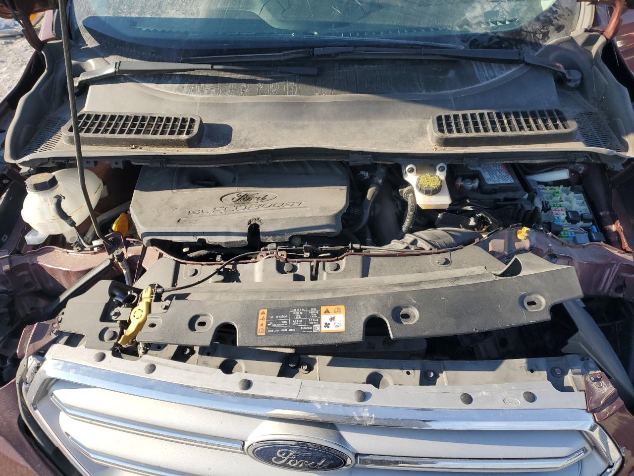 2018 Ford Escape Sel VIN: 1FMCU0HD4JUB72787 Lot: 91453035