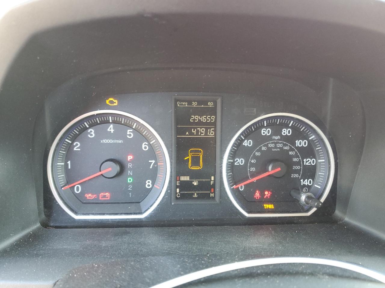 2008 Honda Cr-V Lx VIN: 5J6RE48348L016009 Lot: 91526685