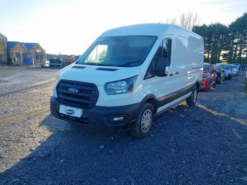 2021 FORD TRANSIT 2.0 ECOBLUE 130PS H2 LEADER VAN for sale at Copart BELFAST