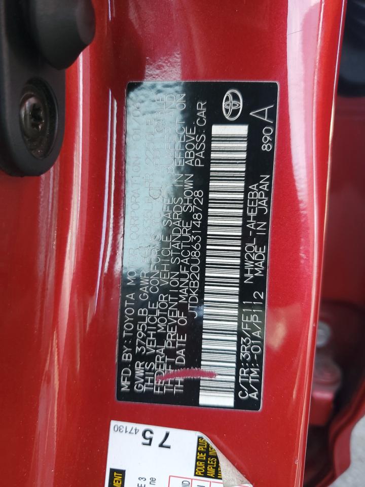 2006 Toyota Prius VIN: JTDKB20U863148728 Lot: 92218115