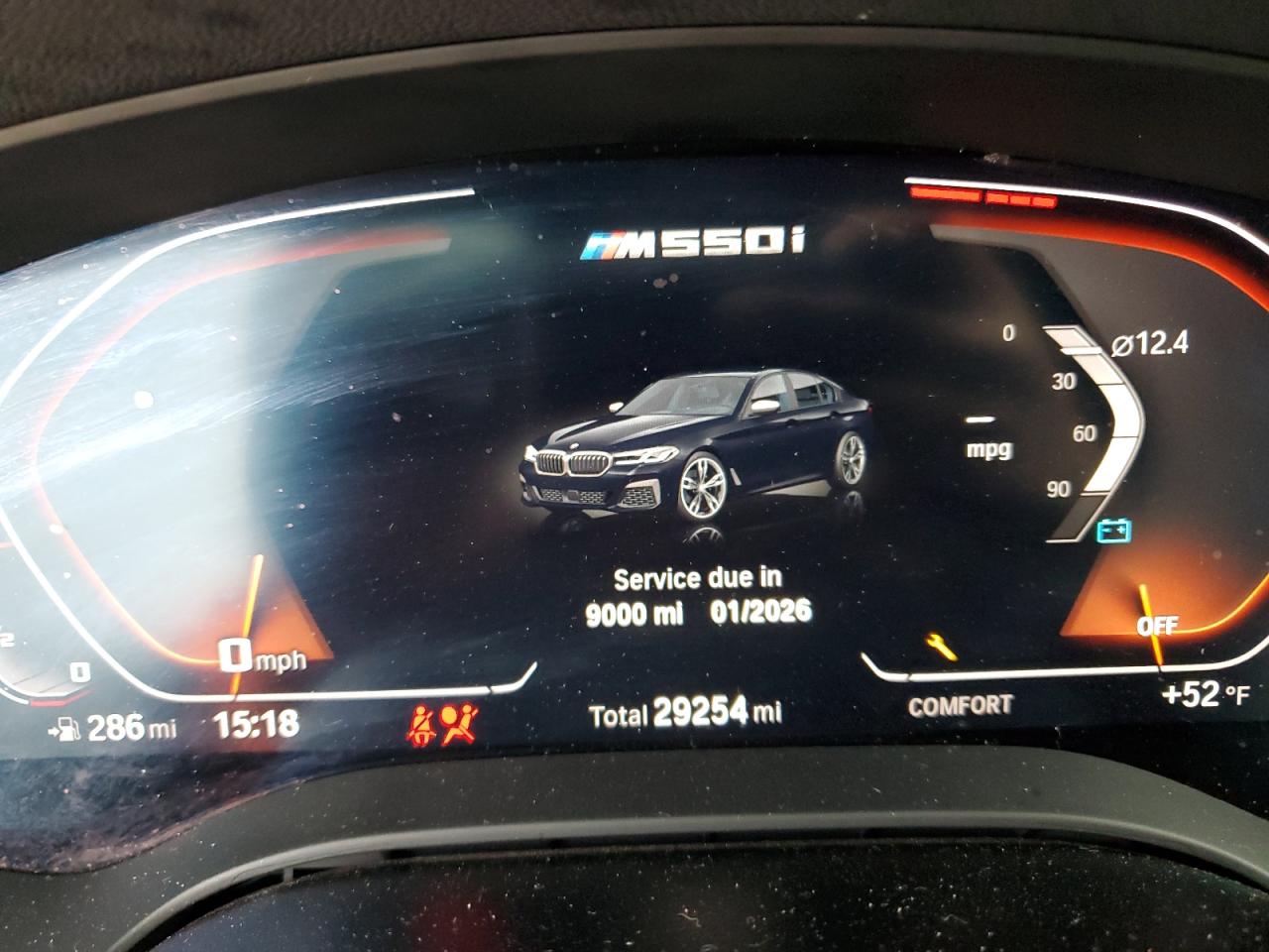 2021 BMW M550Xi VIN: WBA13BK07MCG11457 Lot: 93698175