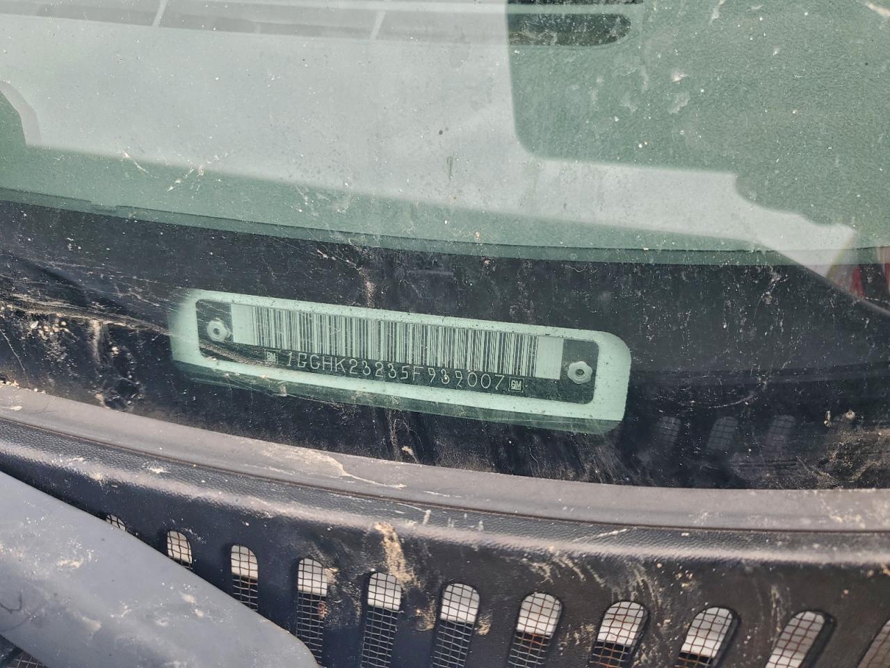 2005 Chevrolet Silverado K2500 Heavy Duty VIN: 1GCHK23235F939007 Lot: 93838655