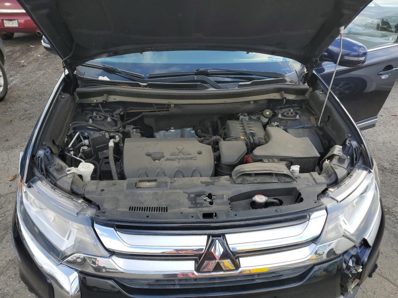 2018 Mitsubishi Outlander Se VIN: JA4AZ3A30JJ006052 Lot: 91886065