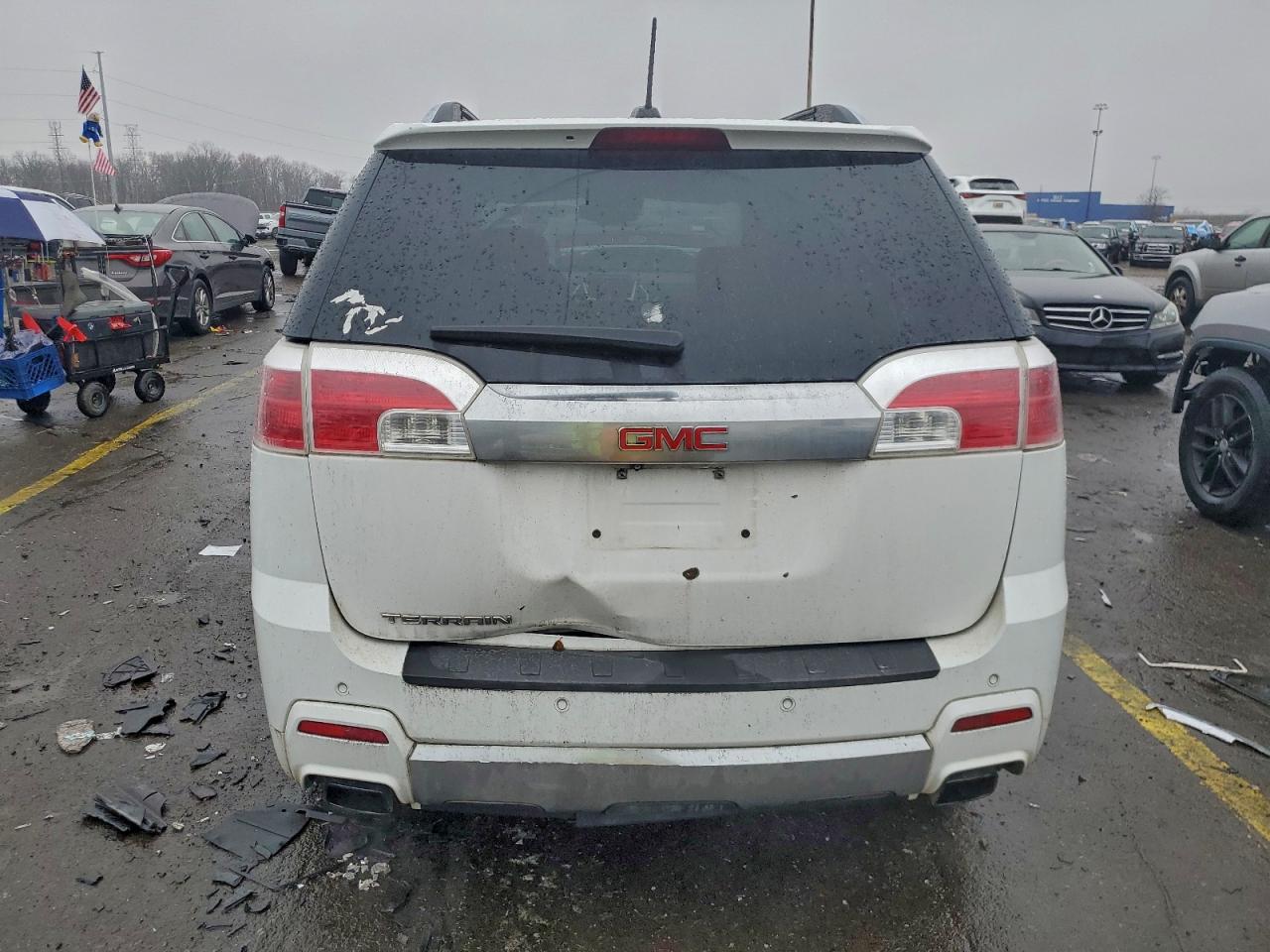 2015 GMC Terrain Denali VIN: 2GKFLUE33F6302785 Lot: 93449425