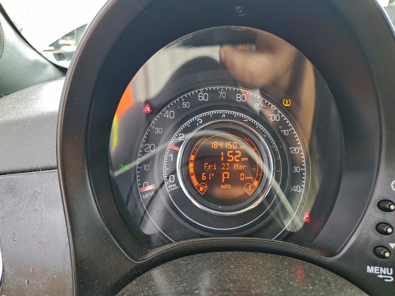 2013 Fiat 500 Sport VIN: 3C3CFFBR3DT749172 Lot: 93474435