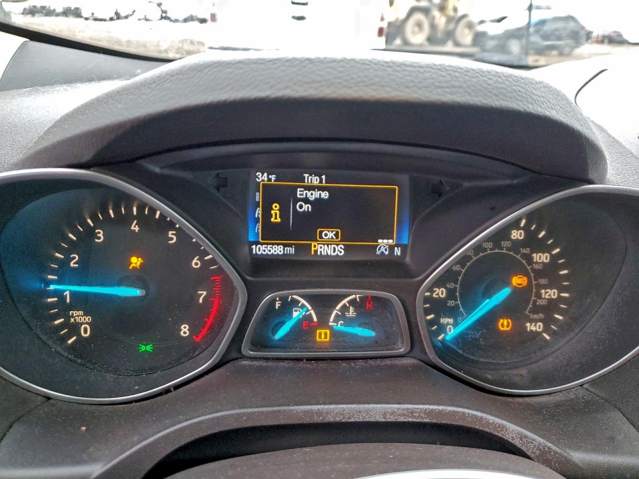 2017 Ford Escape Titanium VIN: 1FMCU9J9XHUB78694 Lot: 94495255