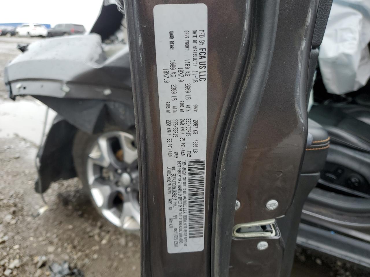 2019 Jeep Compass Limited VIN: 3C4NJDCB8KT666214 Lot: 91465395