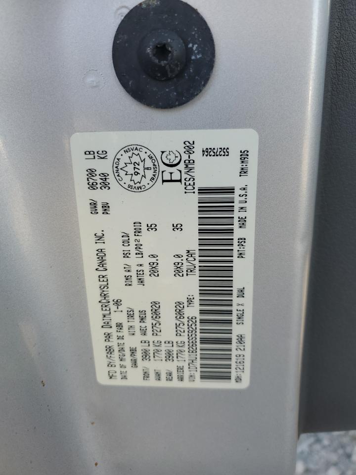 2006 Dodge Ram 1500 St VIN: 1D7HU18266S592526 Lot: 92716355