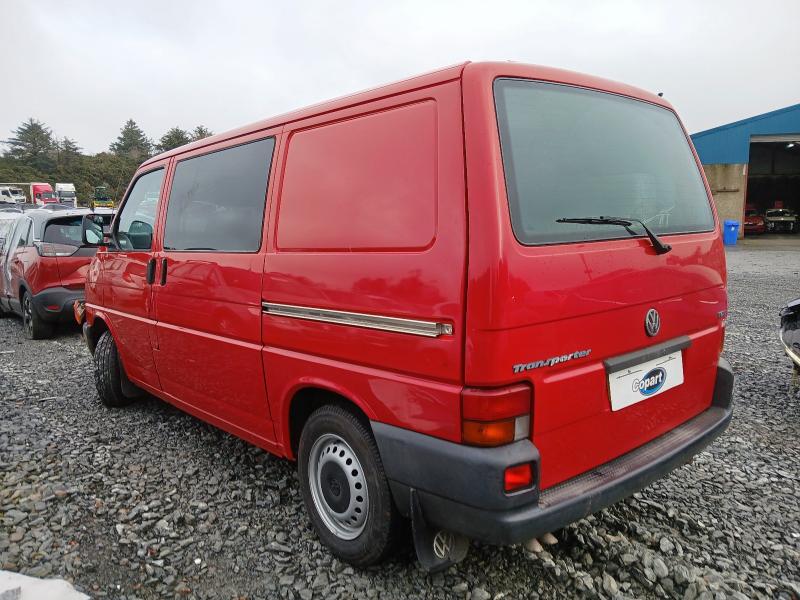 2002 VOLKSWAGEN TRANSPORTER TDI SWB 
