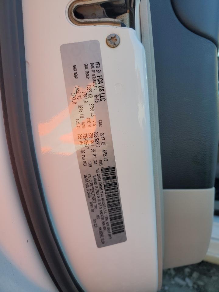 2020 Chrysler Pacifica Touring L VIN: 2C4RC1BG4LR103012 Lot: 91020155