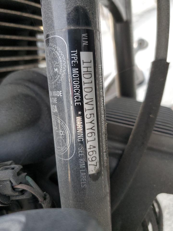 2000 Harley-Davidson Flht Classic VIN: 1HD1DJV15YY614697 Lot: 90790485