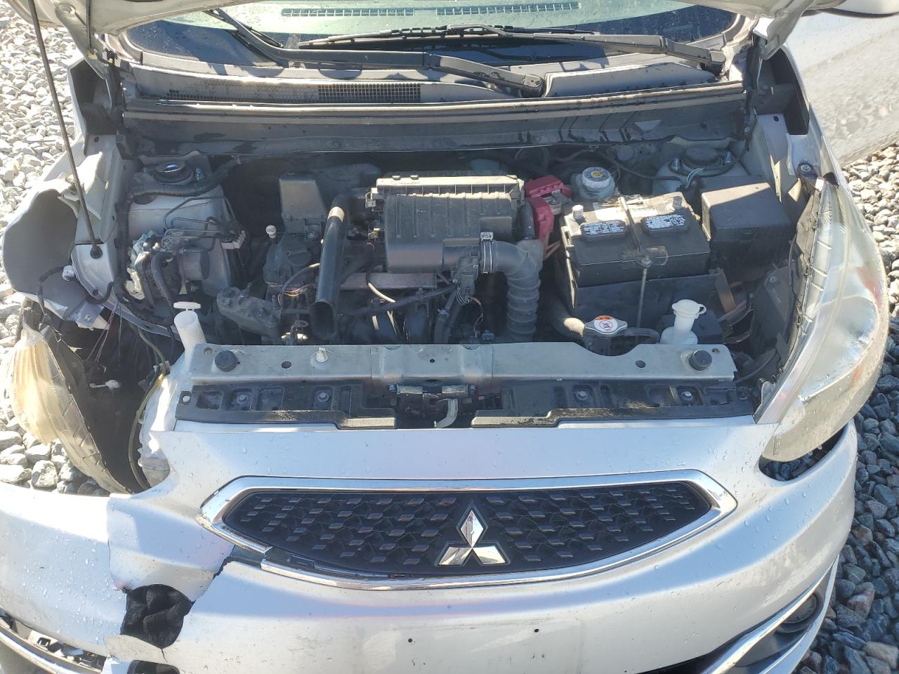 2019 Mitsubishi Mirage Es VIN: ML32A3HJ8KH007841 Lot: 92607275