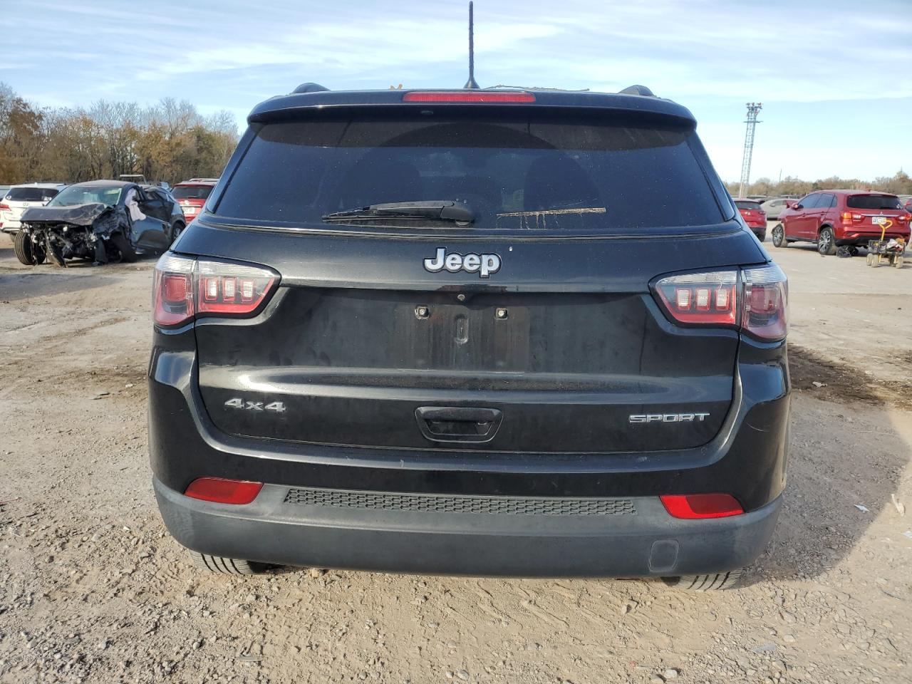 2017 Jeep Compass Sport VIN: 3C4NJDAB4HT656081 Lot: 93412725