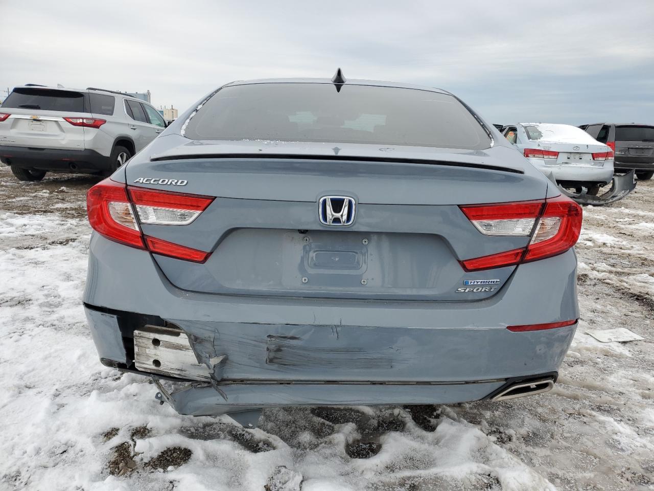 2022 Honda Accord Hybrid Sport VIN: 1HGCV3F20NA048061 Lot: 91678875
