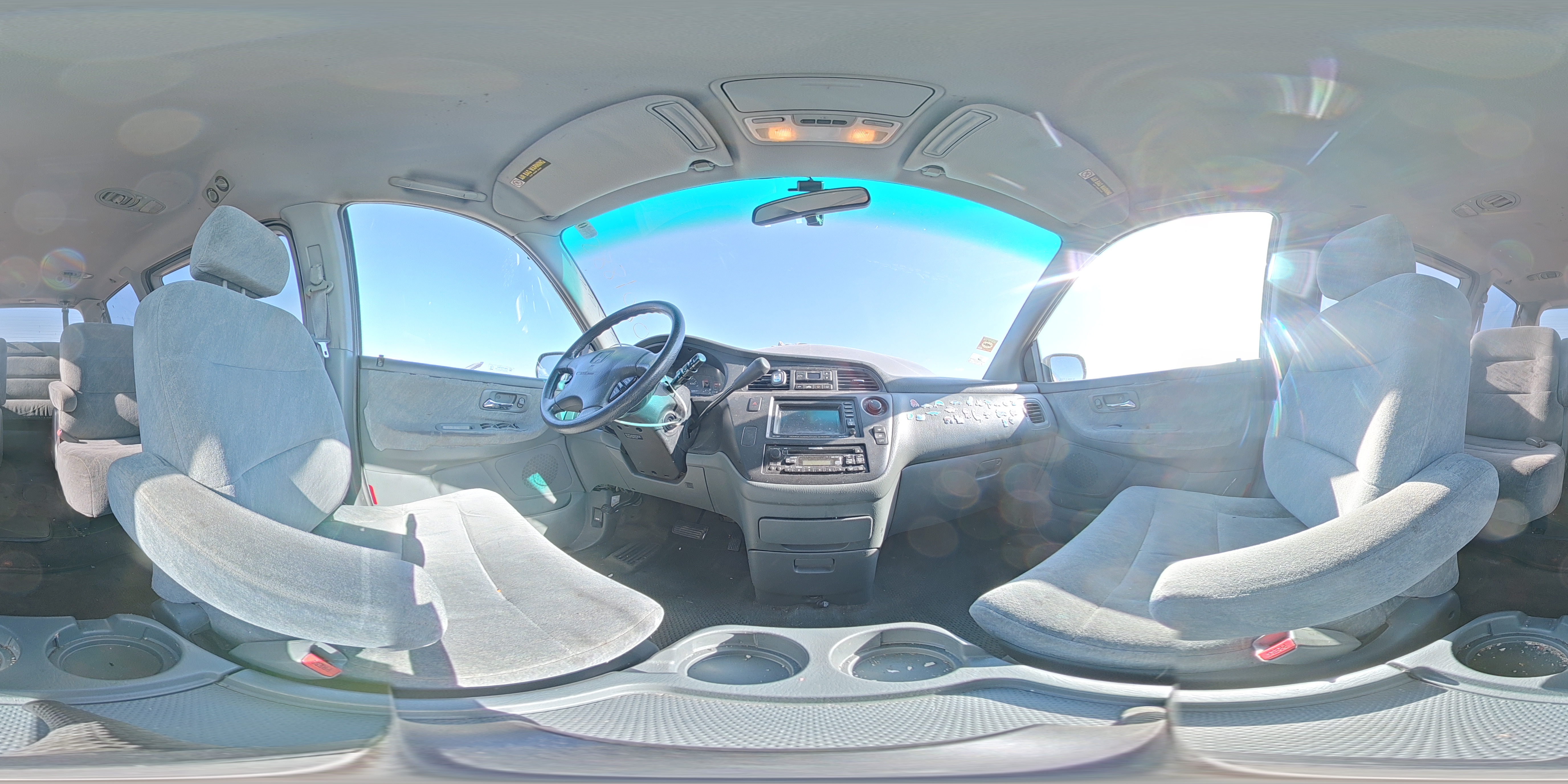 2000 Honda Odyssey Ex VIN: 2HKRL1872YH543385 Lot: 90801885