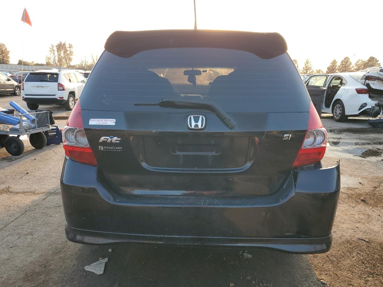 2007 Honda Fit S VIN: JHMGD38697S051202 Lot: 92993185
