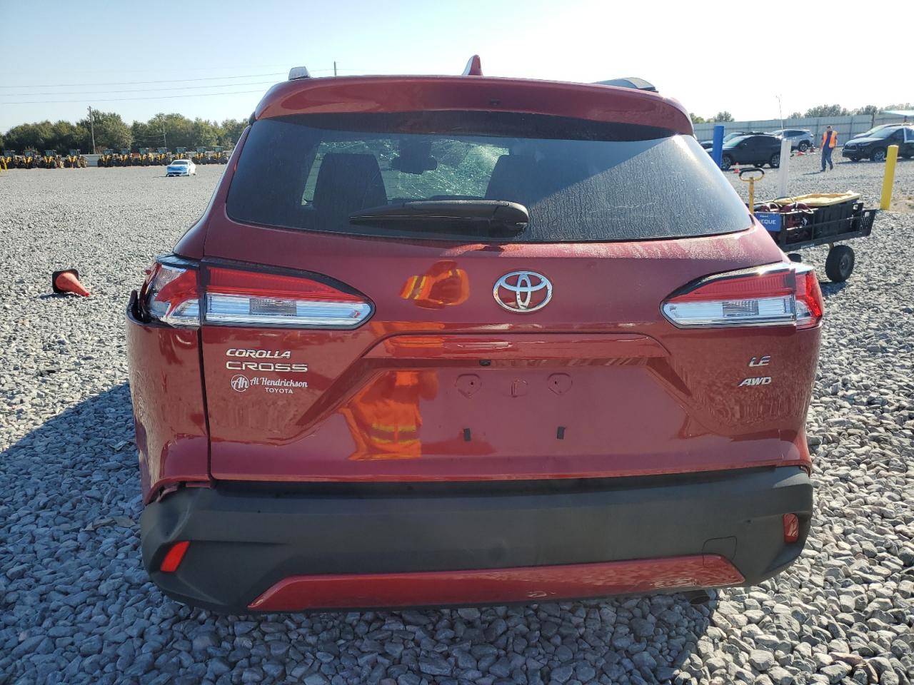 2022 Toyota Corolla Cross Le VIN: 7MUBAABG7NV037109 Lot: 93240505