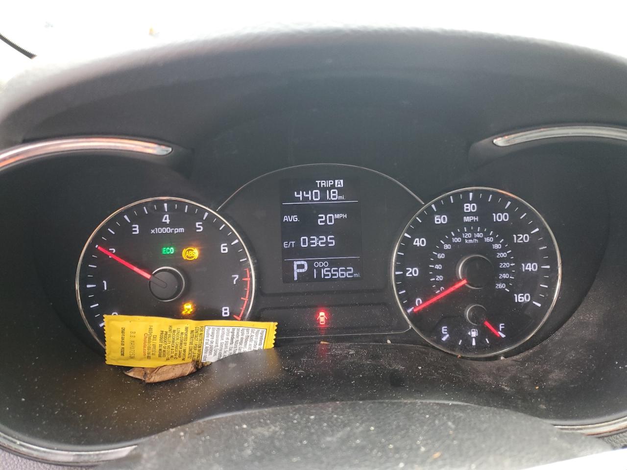 2016 Kia Forte Lx VIN: KNAFK4A60G5531417 Lot: 92468085