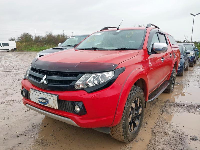 2018 MITSUBISHI L200 DOUBLE CAB DI-D 178 BARBARIAN 4WD AUTO for sale at Copart BRISTOL