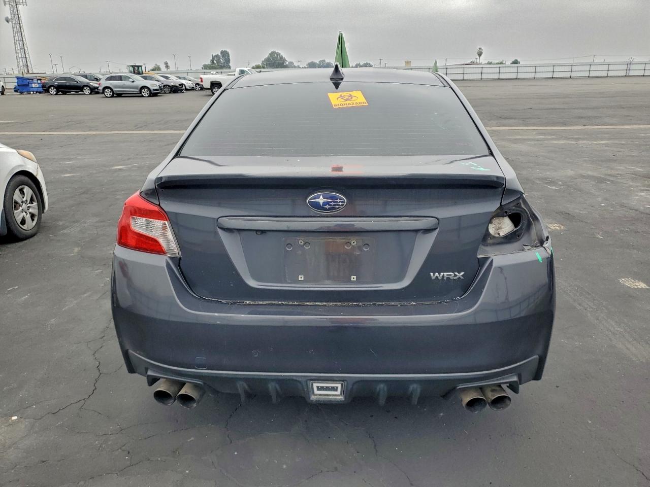 2017 Subaru Wrx VIN: JF1VA1B62H9820524 Lot: 92885185