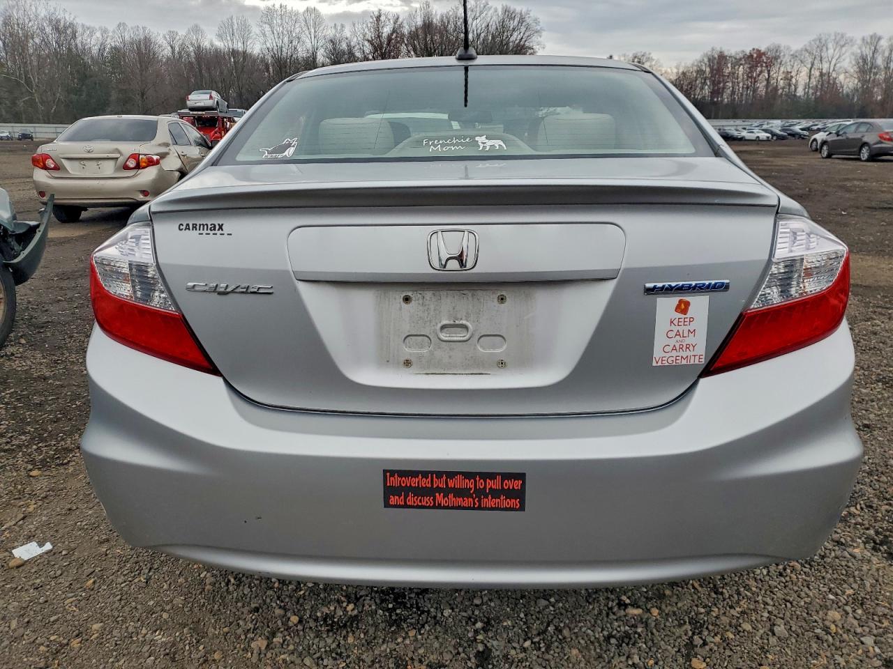 2012 Honda Civic Hybrid VIN: JHMFB4F22CS008032 Lot: 94143485