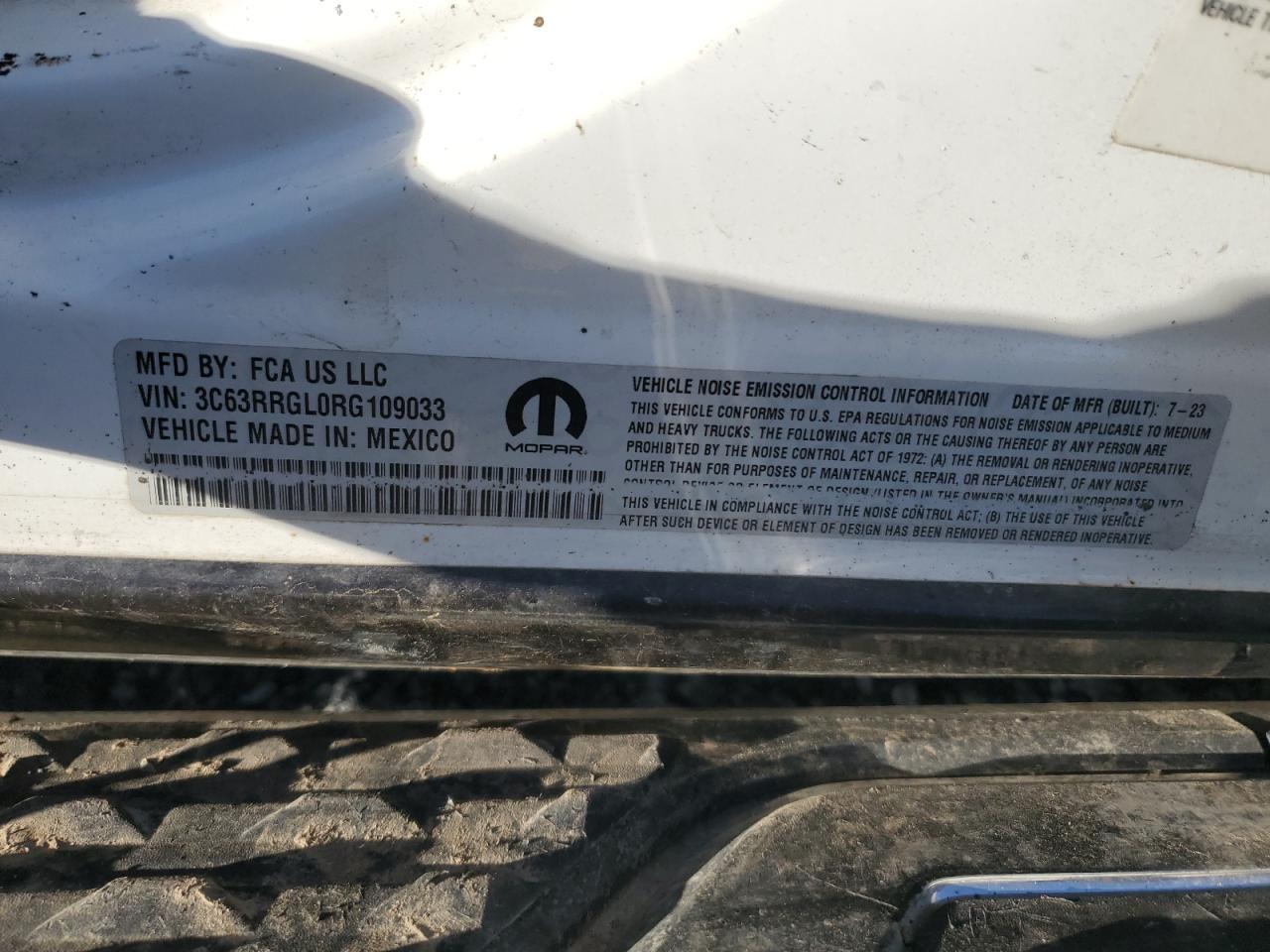 2024 Ram 3500 Utility / Service Truck VIN: 3C63RRGL0RG109033 Lot: 90300115