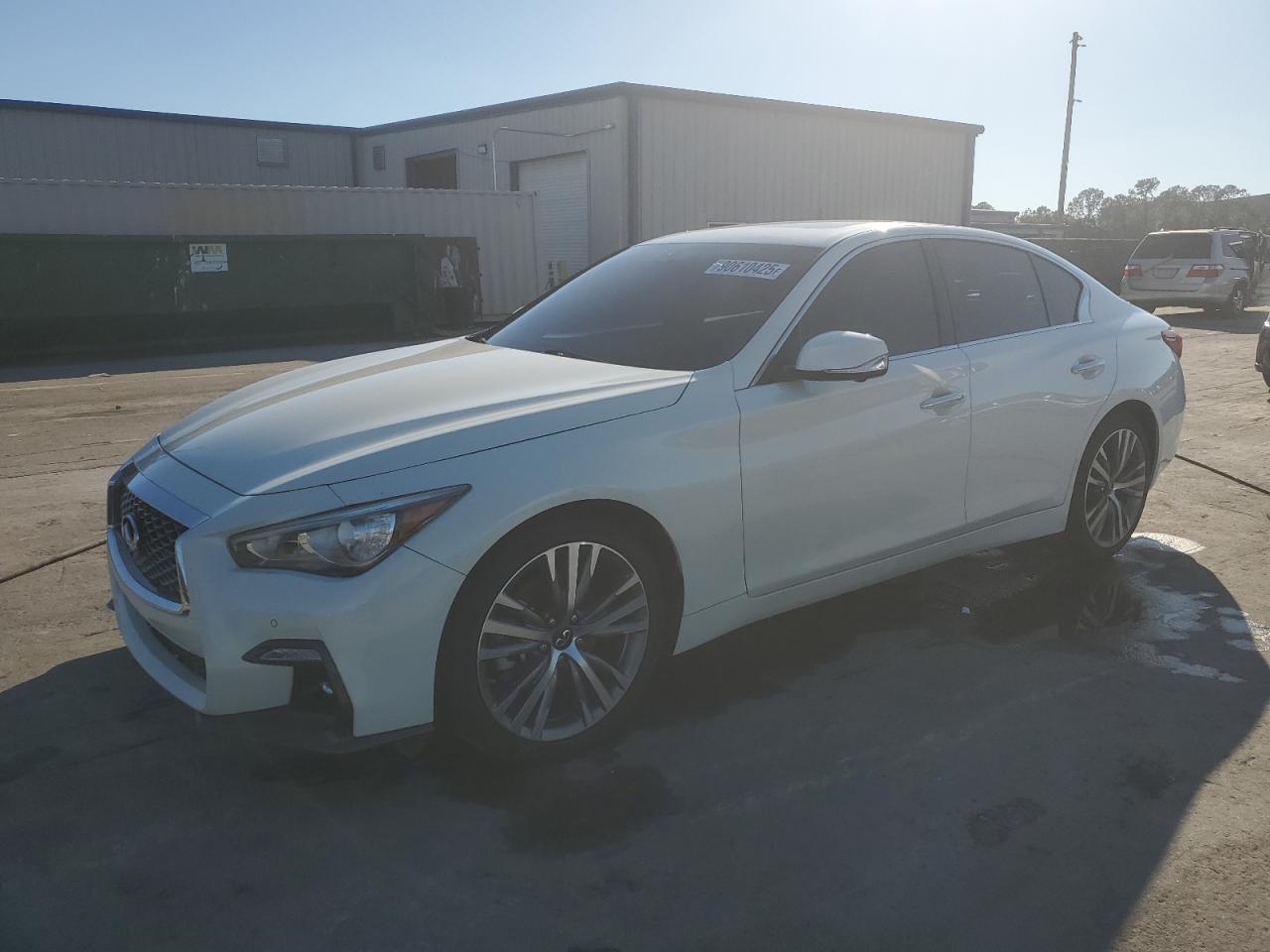 2021 Infiniti Q50 Sensory VIN: JN1EV7CR4MM751372 Lot: 90610425