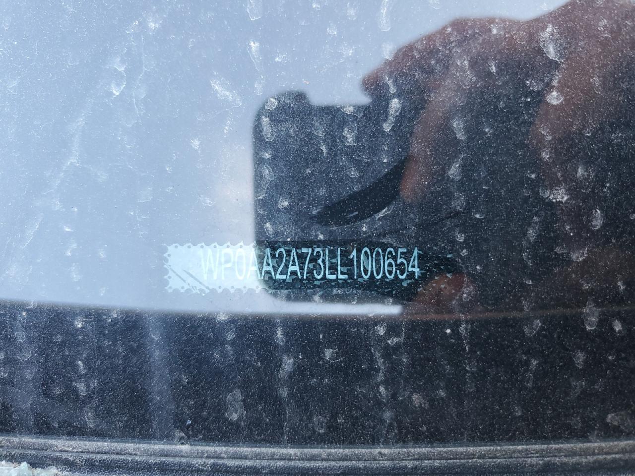 2020 Porsche Panamera Base VIN: WP0AA2A73LL100654 Lot: 91971645