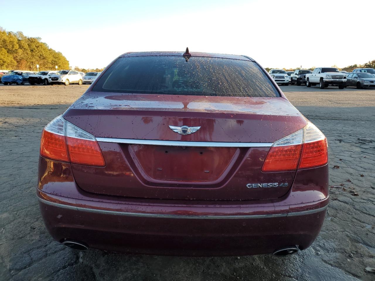 2011 Hyundai Genesis 4.6L VIN: KMHGC4DF3BU139445 Lot: 92187135