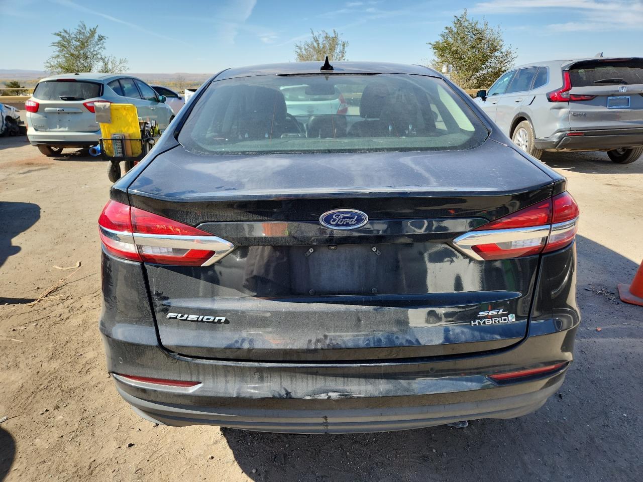 2019 Ford Fusion Sel VIN: 3FA6P0MU4KR116894 Lot: 91243545