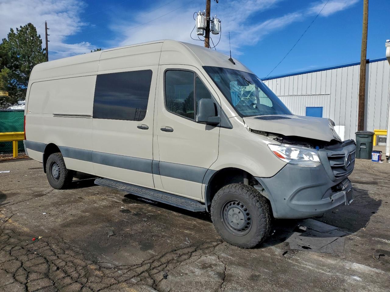 2019 Mercedes-Benz Sprinter 2500/3500 VIN: WD4FF1CD4KT007814 Lot: 92938925